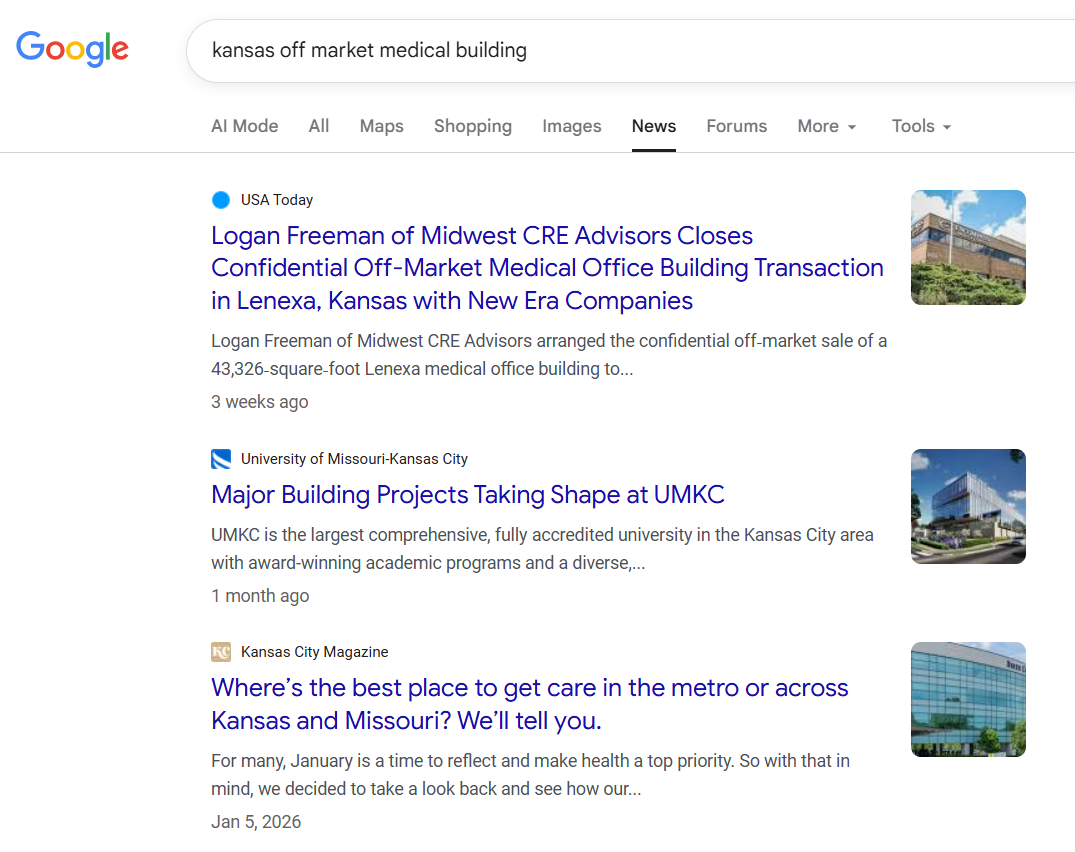 Google search visibility